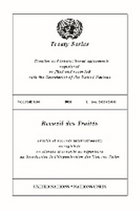 Abbildung von: Treaty Series 3100 (English/French Edition) - United Nations