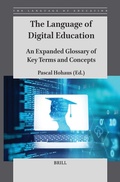 Cover: The Language of Digital Education - Brill
