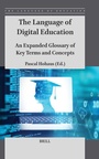 Cover: The Language of Digital Education - Brill