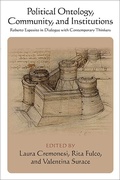 Bild: Political Ontology, Community, and Institutions - State University of New York Press
