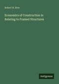 Cover: Economics of Construction in Relating to Framed Structures - Antigonos Verlag