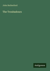 Enlarge image Cover: The Troubadours - Antigonos Verlag