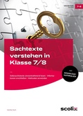 Cover: Sachtexte verstehen in Klasse 7/8 - scolix in der AAP Lehrerwelt GmbH
