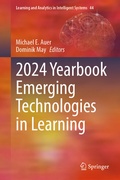 Cover: 2024 Yearbook Emerging Technologies in Learning - Springer