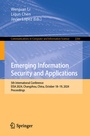 Cover: Emerging Information Security and Applications - Springer