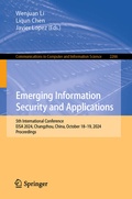Cover: Emerging Information Security and Applications - Springer