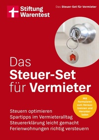 Abbildung von: Das Steuer-Set für Vermieter - Ihr Finanzratgeber für vermietetes Wohneigentum - Stiftung Warentest