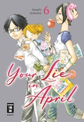 Cover: Your Lie in April 06 - Egmont Manga