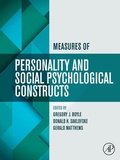 Cover: Measures of Personality and Social Psychological Constructs - Academic Press