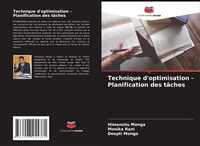 Enlarge image Cover: Technique d'optimisation - Planification des taches - Editions Notre Savoir