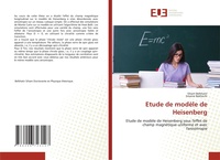 Abbildung von: Etude de modele de Heisenberg - Editions Universitaires Europeennes