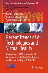 Enlarge image Cover: Recent Trends of AI Technologies and Virtual Reality - Springer Nature Switzerland AG