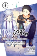 Cover: Re:ZERO -Starting Life in Another World-, Chapter 4: The Sanctuary and the Witch of Greed, Vol. 9 (manga) - Yen Press