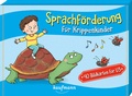 Cover: Sprachf&ouml;rderung f&uuml;r Krippenkinder - Kaufmann Verlag