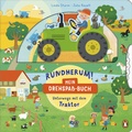 Cover: Rundherum! Mein Drehspa&szlig;-Buch - Unterwegs mit dem Traktor - Penguin Junior