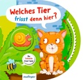 Cover: Dreh das Rad und find&acute;s heraus!: Welches Tier frisst denn hier? - Esslinger