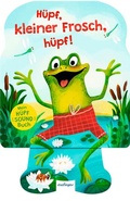 Cover: Mein H&uuml;pf-Sound-Buch: H&uuml;pf, kleiner Frosch, h&uuml;pf! - Esslinger
