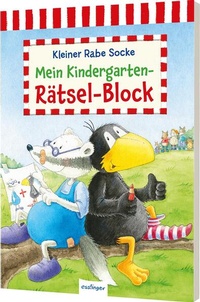 Enlarge image Cover: Der kleine Rabe Socke: Mein Kindergarten-Rätsel-Block - Esslinger
