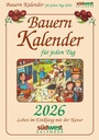 Cover: Bauernkalender für jeden Tag 2026 - Leben im Einklang mit der Natur - Tagesabreißkalender zum Aufstellen oder Aufhängen - Südwest