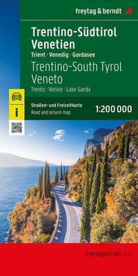 Abbildung von: Trentino-Südtirol - Venetien, Straßen- und Freizeitkarte 1:200.000, freytag & berndt - Freytag-Berndt und ARTARIA