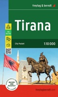 Cover: freytag & berndt Innenstadtplan Tirana 1:10.000 - freytag & berndt