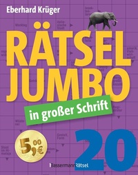 Abbildung von: Rätseljumbo in großer Schrift 20 - Bassermann