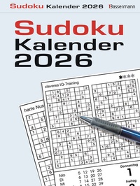 Abbildung von: Sudokukalender 2026. Der beliebte Abreißkalender mit 800 Zahlenrätseln - Bassermann
