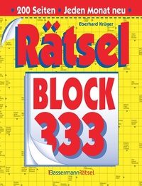 Abbildung von: Rätselblock 333 (5 Exemplare à 2,99 ?) - Bassermann