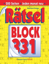 Abbildung von: Rätselblock 331 (5 Exemplare à 2,99 ?) - Bassermann