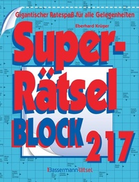Abbildung von: Superrätselblock 217 (5 Exemplare à 4,99 ?) - Bassermann