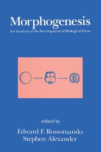 Enlarge image Cover: Morphogenesis - CRC Press