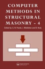 Cover: Computer Methods in Structural Masonry - 4 - CRC Press
