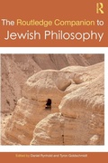 Cover: The Routledge Companion to Jewish Philosophy - Routledge