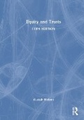 Cover: Equity and Trusts - Routledge