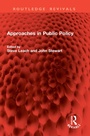 Cover: Approaches in Public Policy - Routledge