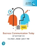 Cover: Business Communication Today, Global Edition - Pearson Education Limited