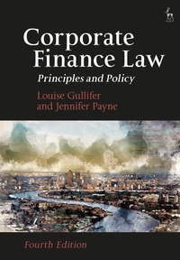 Abbildung von: Corporate Finance Law - Hart Publishing
