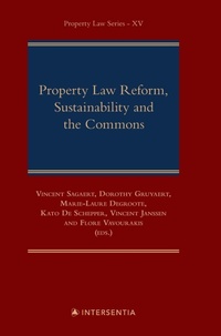 Enlarge image Cover: Property Law Reform, Sustainability and the Commons - Intersentia Ltd
