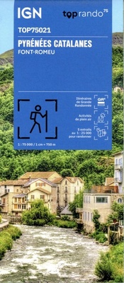 Abbildung von: Pyrenees Catalanes / Font-Romeu: 75021 - Institut Geographique National