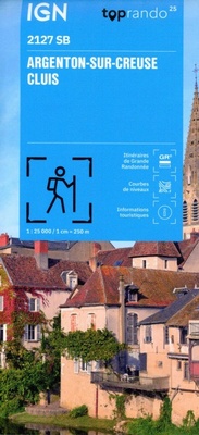 Abbildung von: Argenton-sur-Creuse / Cluis: 2127 - Institut Geographique National
