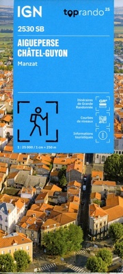 Abbildung von: Aigueperse / Chatel-Guyon / Manzat: 2530 - Institut Geographique National