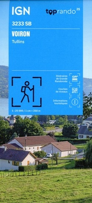 Abbildung von: Voiron / Tullins: 3233 - Institut Geographique National