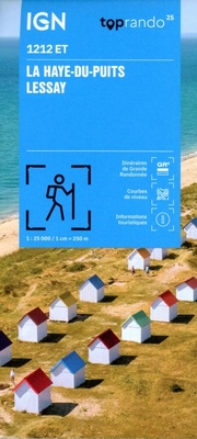 Abbildung von: La Haye-du-Puits / Lessay: 1212ET - Institut Geographique National
