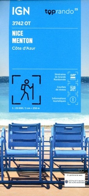 Abbildung von: Nice / Menton / Cote d'Azur: 3742OT - Institut Geographique National