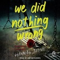 Cover: We Did Nothing Wrong - Tantor Audio