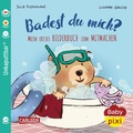 Cover: Baby Pixi (unkaputtbar) 85: Mein erstes Bilderbuch zum Mitmachen: Badest du mich? - Carlsen