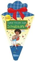 Cover: Schlau f&uuml;r die Schule: Bunte R&auml;tsel zum Schulstart (Schult&uuml;te 2025 blau) - Carlsen