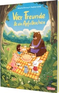 Cover: Vier Freunde und ein Apfelkuchen - Carlsen