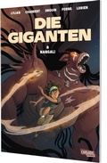 Cover: Die Giganten 8: Nangali - Carlsen Comics