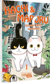 Abbildung von: Hachi & Maruru - Streuner halten zusammen! 1 - Carlsen Manga